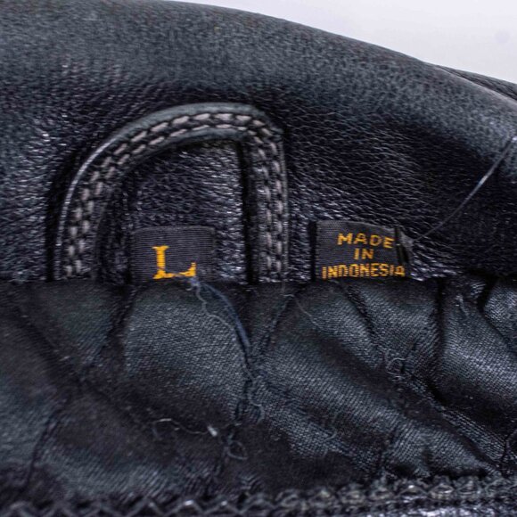 Harley Davidson Motorcycles D Pocket Leather Biker Motorcycle Jacket Large Retro - Picture 14 of 16